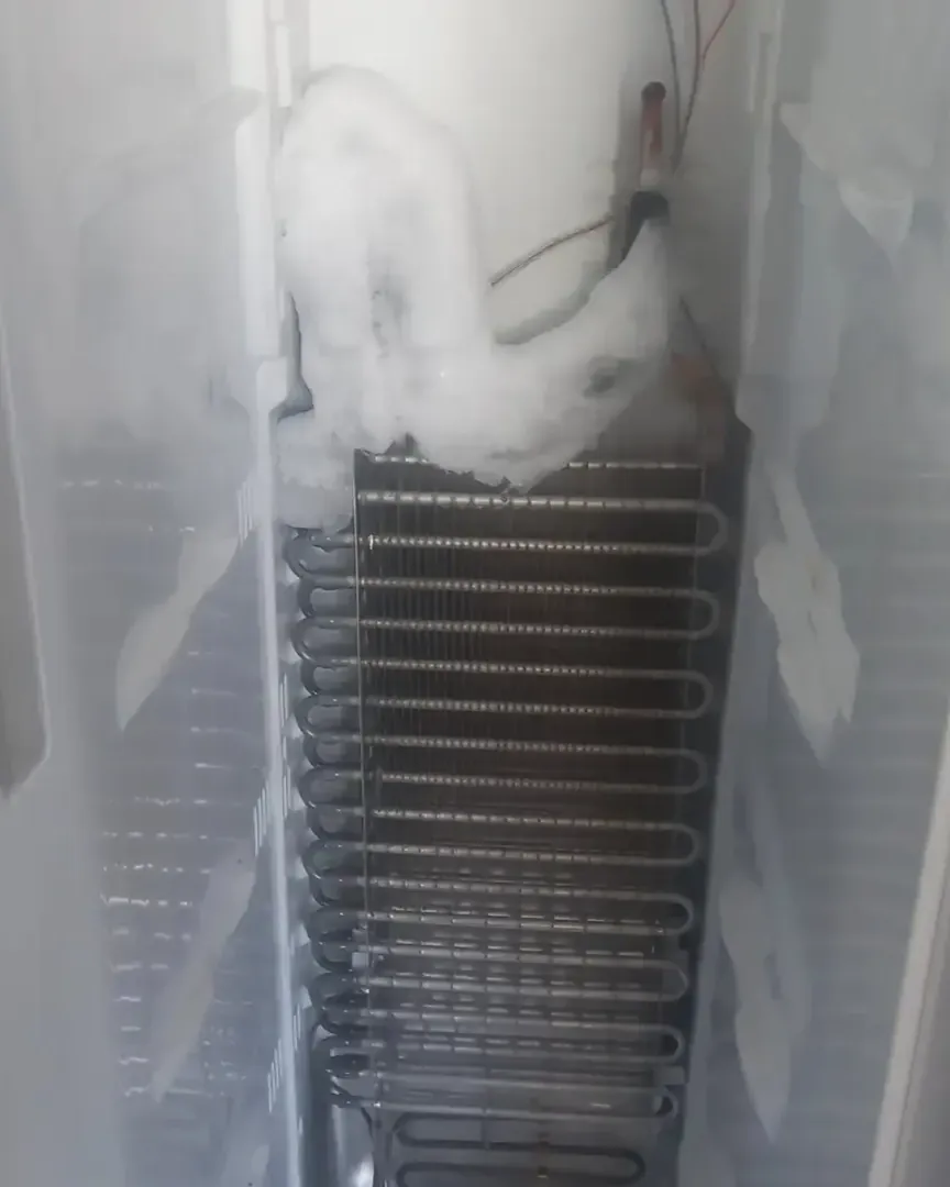 Обледеневший испаритель No Frost - причина, по которой камера не морозит